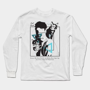 Cat dad version 9 Long Sleeve T-Shirt